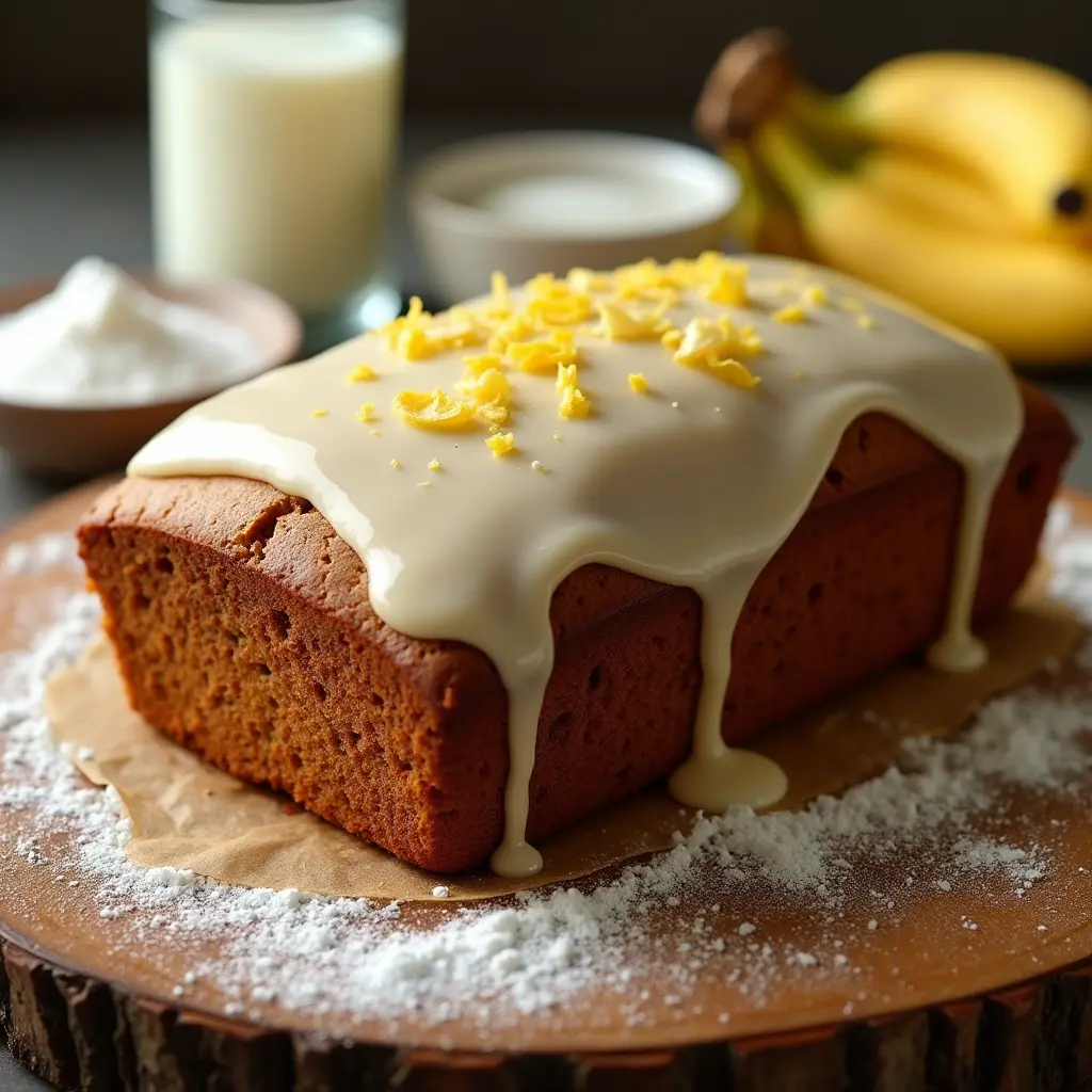 Banana Bread Glaze Recipe