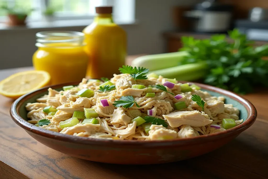 Chicken Salad Recipe with Mustard