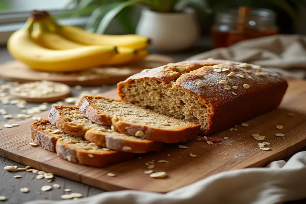 Banana Bread with Oat Flour Recipe