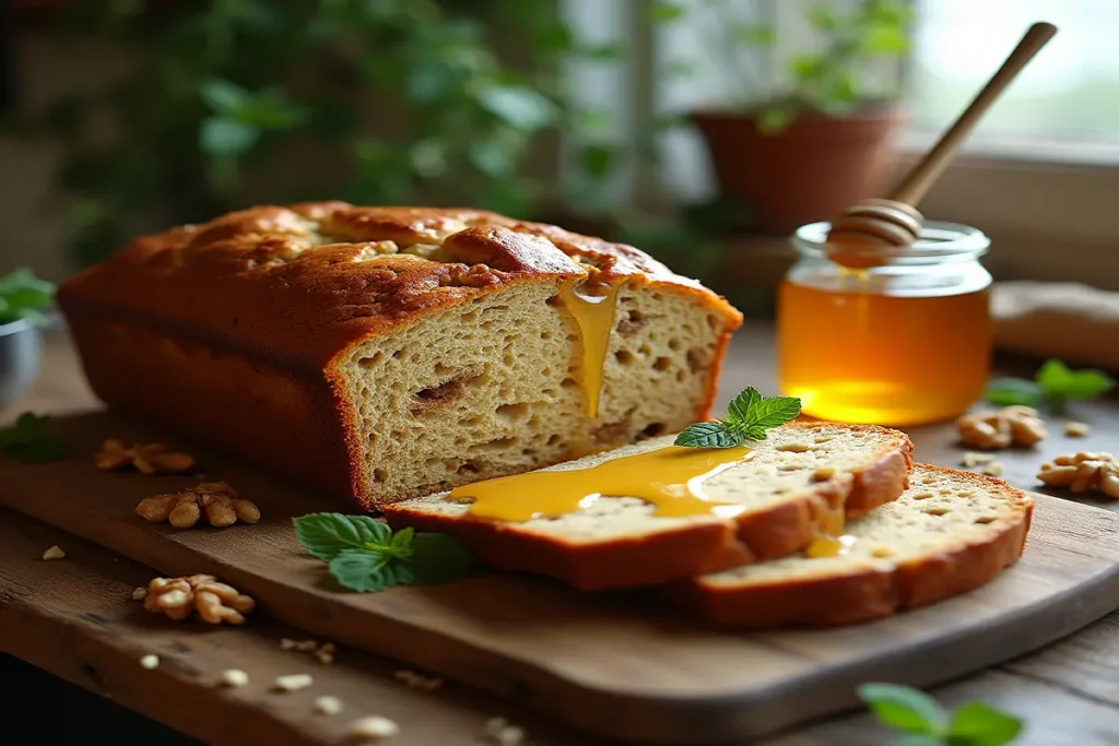Banana Bread Recipe with Honey
