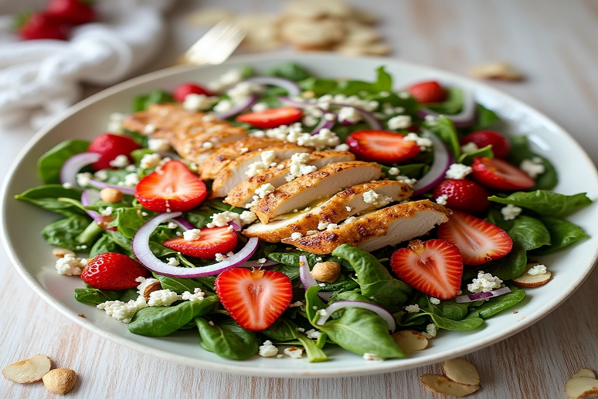 Chicken and Strawberry Salad Recipe
