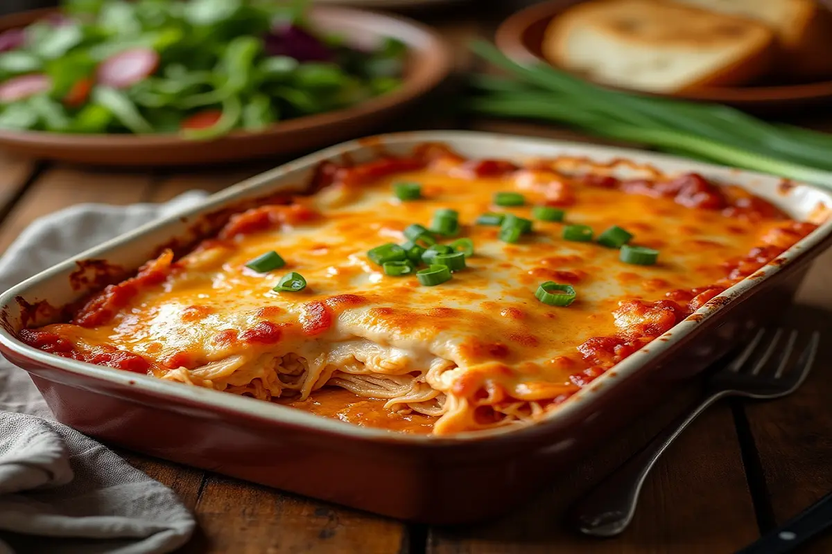 buffalo chicken lasagna recipe