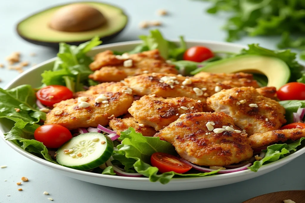 Recipe for Crispy Chicken Salad