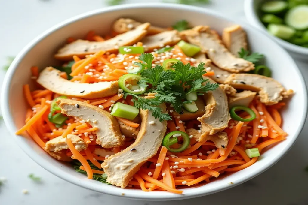 Chicken Carrot Salad Recipe