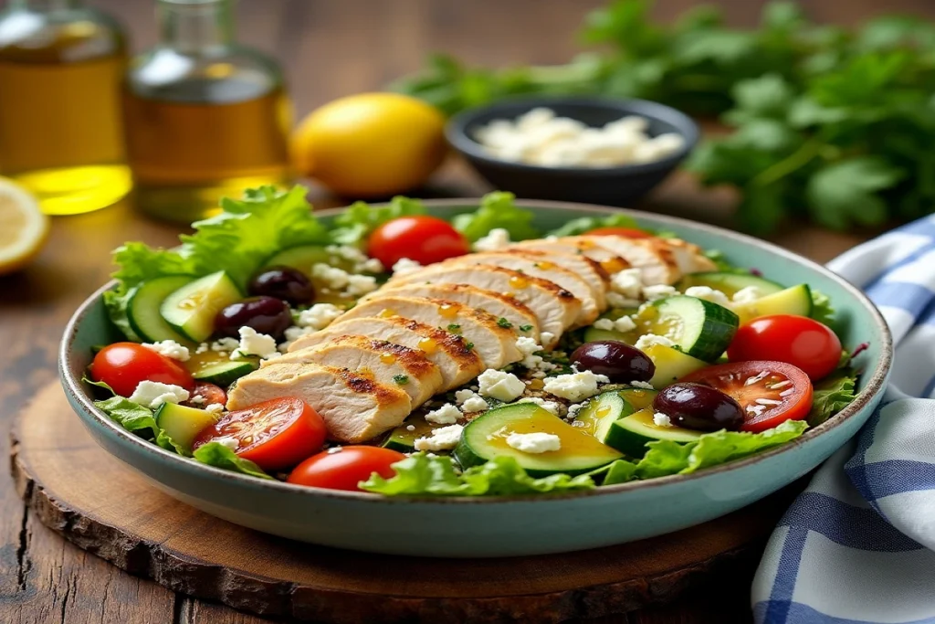 Greek Chicken Salad Recipe
