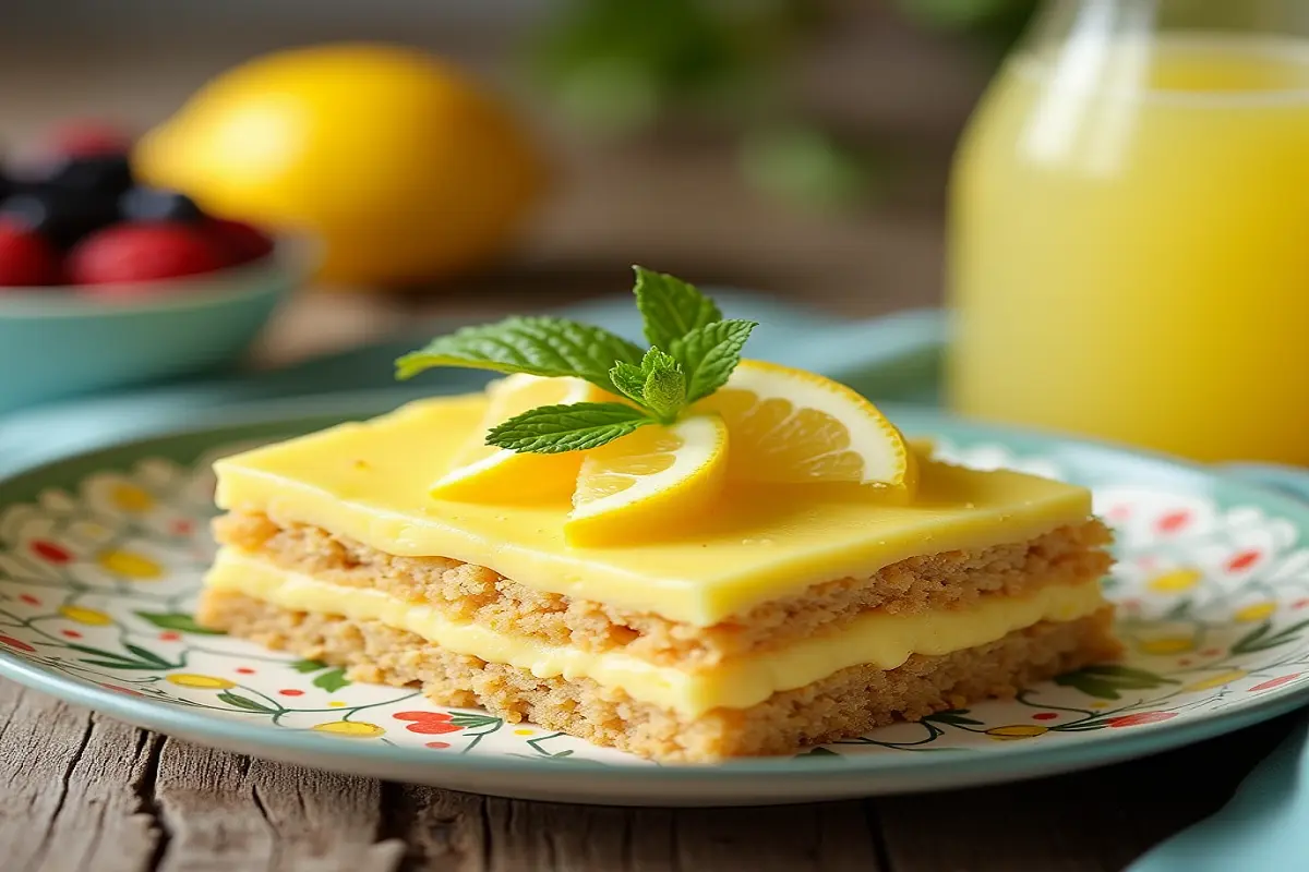 Recipe for Lemon Lasagna