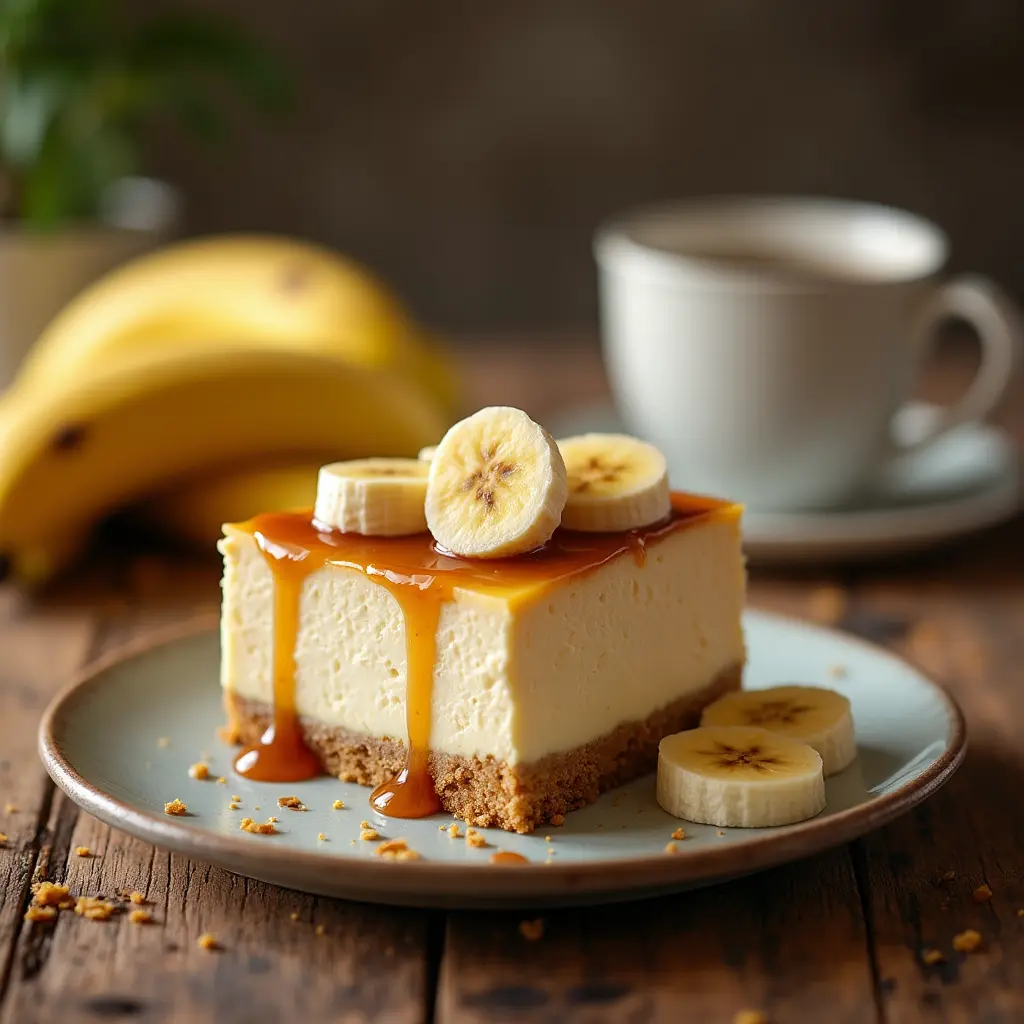 Banana Bread Cheesecake Recipe