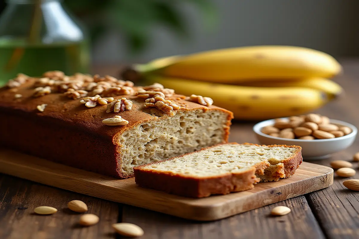 Butterless Banana Bread Recipe