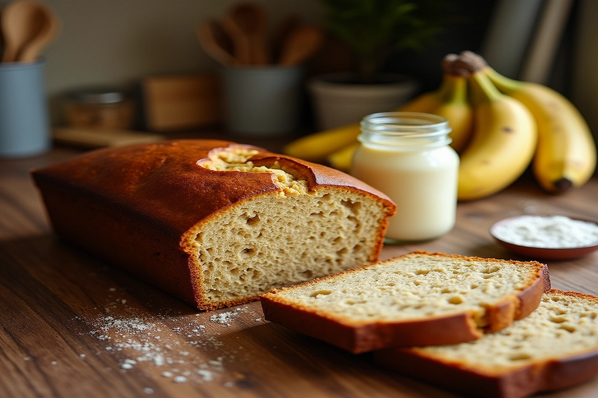 Banana Bread Recipe with Mayonnaise