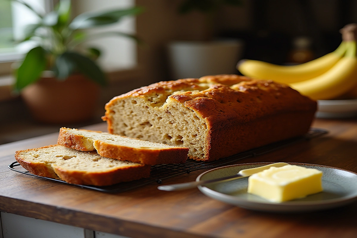 5 Ingredient Banana Bread Recipe