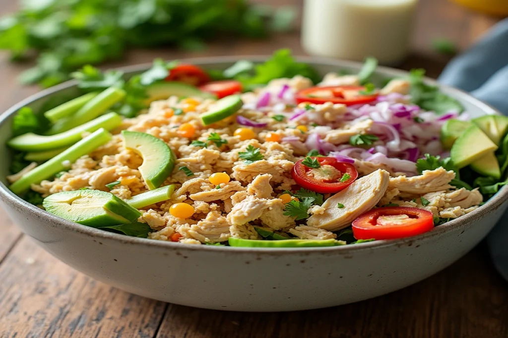 Chicken Salad Recipe No Mayo