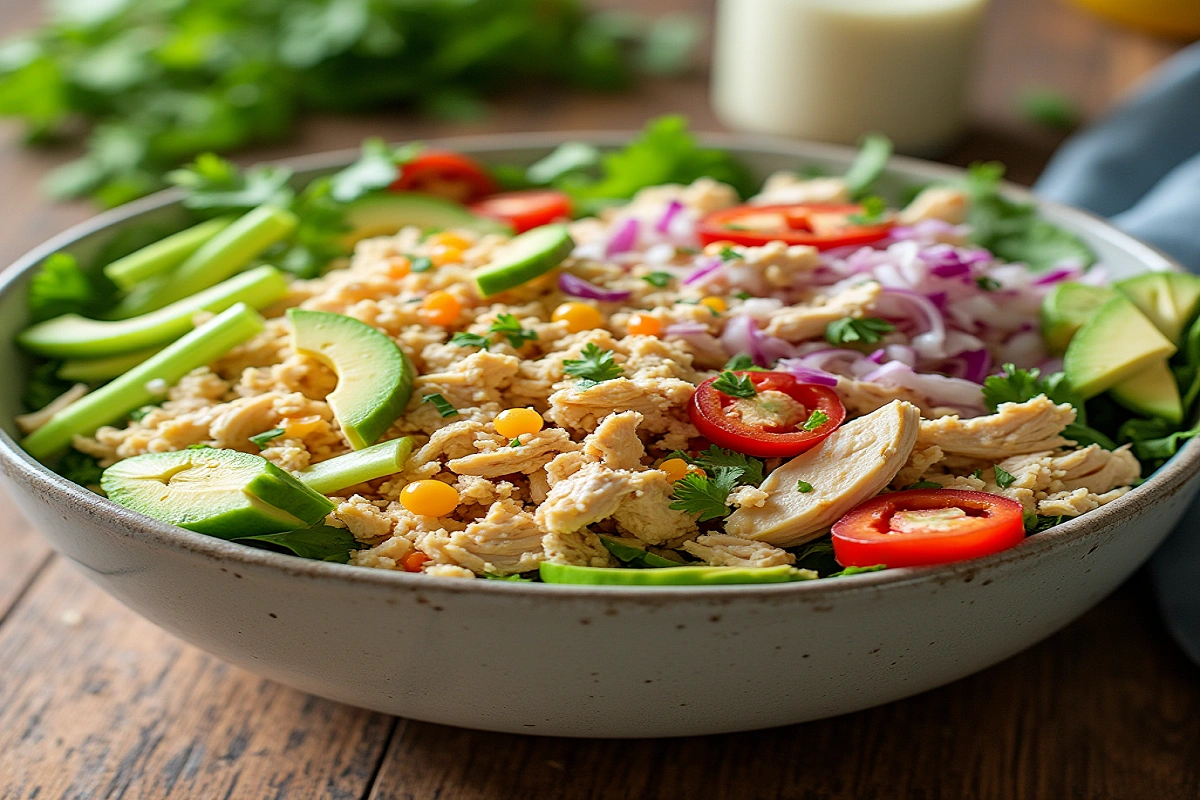 Chicken Salad Recipe No Mayo
