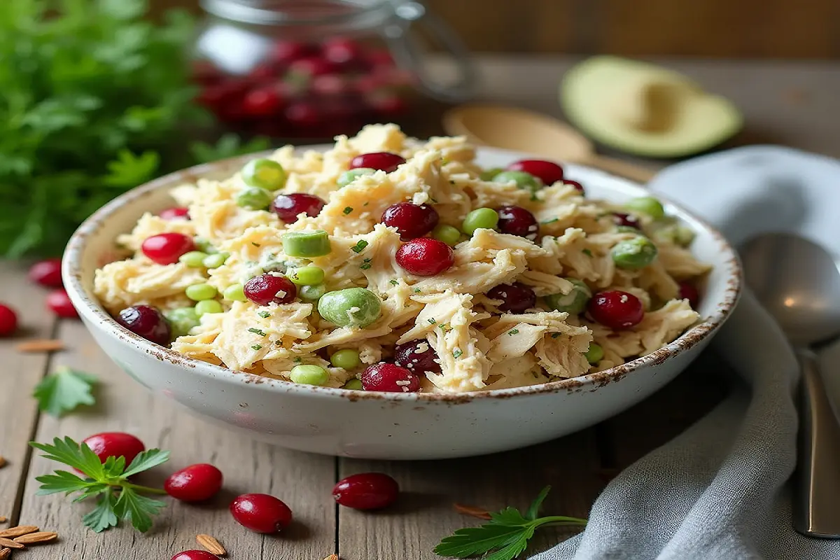 Cranberry Almond Chicken Salad Recipe