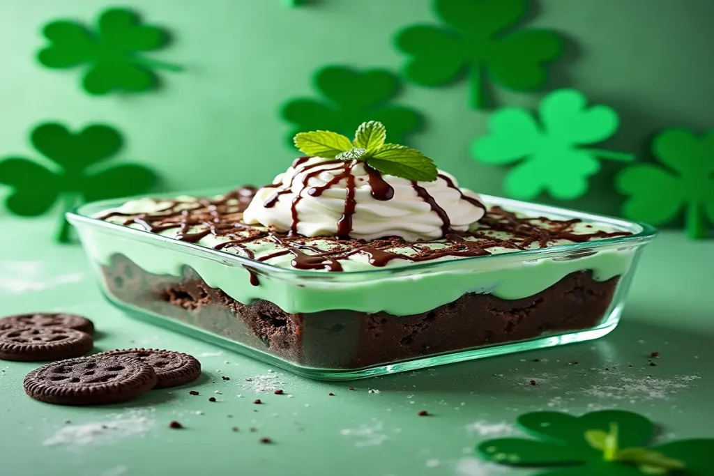 Shamrock Shake Lasagna Recipe