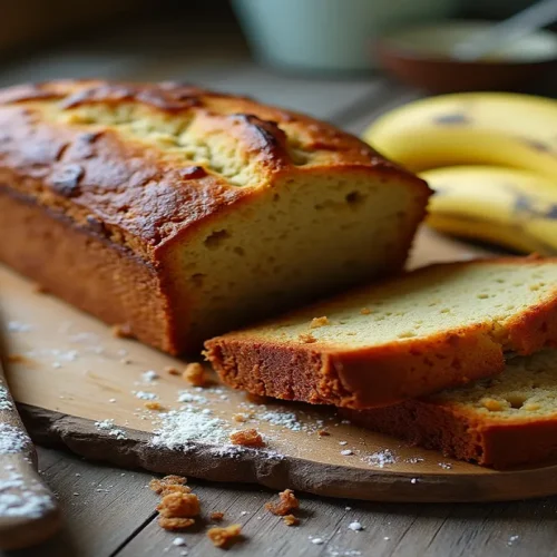 Yeasted Banana Bread Recipe